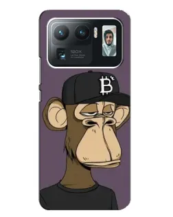 Чехол для Xiaomi Mi 11 Ultra с картинкой «Bored Ape в кепке» Чехол для Xiaomi Mi 11 Ultra с картинкой «Bored Ape в кепке»