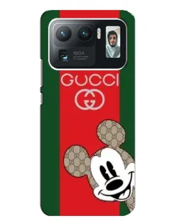 Чехол для Xiaomi Mi 11 Ultra с картинкой «Gucci — полосы и Микки» Чехол для Xiaomi Mi 11 Ultra с картинкой «Gucci — полосы и Микки»