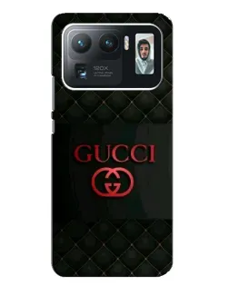Чехол для Xiaomi Mi 11 Ultra с картинкой «Gucci — стеганый черный» Чехол для Xiaomi Mi 11 Ultra с картинкой «Gucci — стеганый черный»