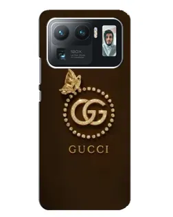 Чехол для Xiaomi Mi 11 Ultra с картинкой «Gucci — золотая бабочка» Чехол для Xiaomi Mi 11 Ultra с картинкой «Gucci — золотая бабочка»