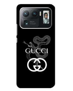 Чехол для Xiaomi Mi 11 Ultra с картинкой «Gucci — серебряная змея» Чехол для Xiaomi Mi 11 Ultra с картинкой «Gucci — серебряная змея»