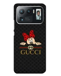Чехол для Xiaomi Mi 11 Ultra с картинкой «Минни Маус Gucci — черный» Чехол для Xiaomi Mi 11 Ultra с картинкой «Минни Маус Gucci — черный»
