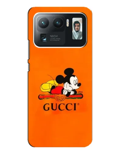 Чехол для Xiaomi Mi 11 Ultra с картинкой «Микки Маус Gucci — оранж» Чехол для Xiaomi Mi 11 Ultra с картинкой «Микки Маус Gucci — оранж»