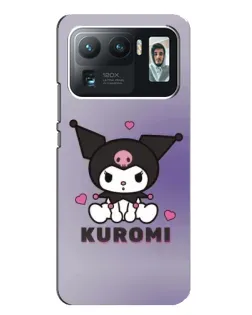 Чехол для Xiaomi Mi 11 Ultra с картинкой «Kuromi — фиолетовый арт»