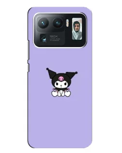 Чехол для Xiaomi Mi 11 Ultra с картинкой «Kuromi — фиолетовый минимализм»