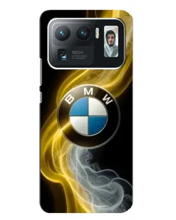 Чехол для Xiaomi Mi 11 Ultra с картинкой «Золотистый дым BMW» Чехол для Xiaomi Mi 11 Ultra с картинкой «Золотистый дым BMW»