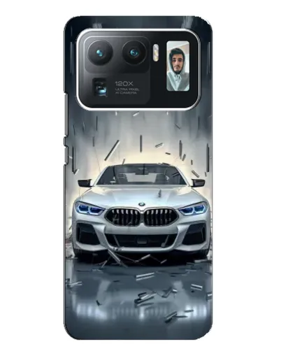 Чехол для Xiaomi Mi 11 Ultra с картинкой «BMW в свете фар»