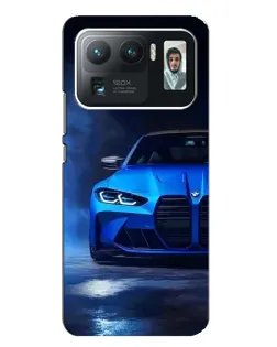 Чехол для Xiaomi Mi 11 Ultra с картинкой «Голубая BMW M4» Чехол для Xiaomi Mi 11 Ultra с картинкой «Голубая BMW M4»