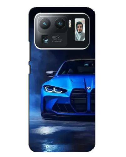 Чехол для Xiaomi Mi 11 Ultra с картинкой «Голубая BMW M4»