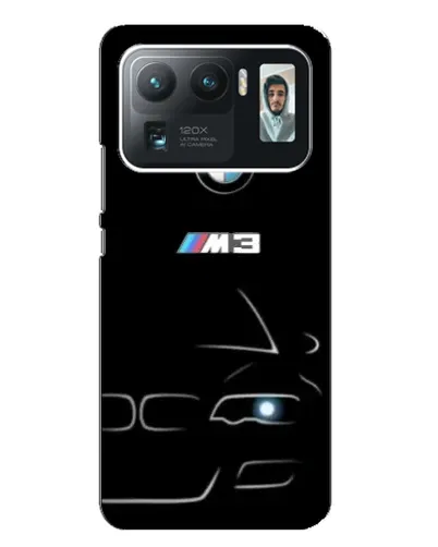 Чехол для Xiaomi Mi 11 Ultra с картинкой «Минималистичный принт BMW M3»