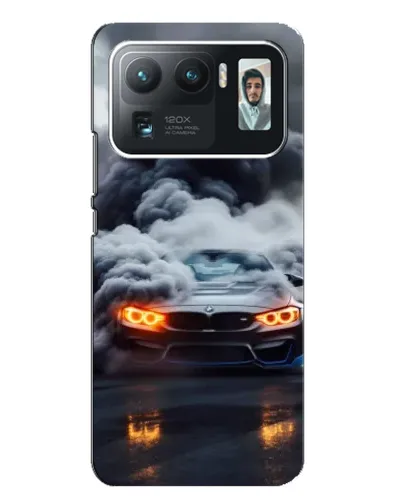Чехол для Xiaomi Mi 11 Ultra с картинкой «BMW в дыму»