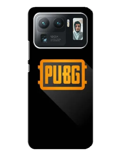 Чехол для Xiaomi Mi 11 Ultra с картинкой «PUBG — рамка лого»
