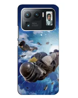Чехол для Xiaomi Mi 11 Ultra с картинкой «Десант PUBG — прыжок»