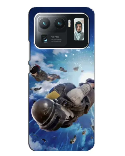 Чехол для Xiaomi Mi 11 Ultra с картинкой «Десант PUBG — прыжок»