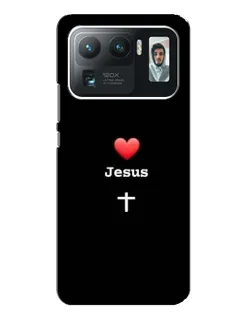 Чехол для Xiaomi Mi 11 Ultra с картинкой «Сердце - Jesus» Чехол для Xiaomi Mi 11 Ultra с картинкой «Сердце - Jesus»