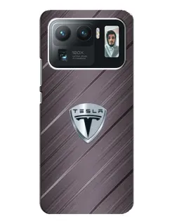Чехол для Xiaomi Mi 11 Ultra с картинкой «Металлическая текстура Tesla» Чехол для Xiaomi Mi 11 Ultra с картинкой «Металлическая текстура Tesla»