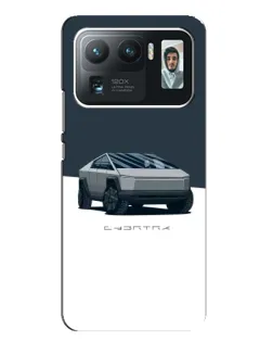 Чехол для Xiaomi Mi 11 Ultra с картинкой «Серебристый Cybertruck Tesla» Чехол для Xiaomi Mi 11 Ultra с картинкой «Серебристый Cybertruck Tesla»