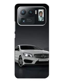 Чехол для Xiaomi Mi 11 Ultra с картинкой «Mercedes AMG GT Silver»