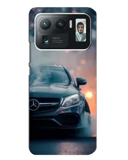 Чехол для Xiaomi Mi 11 Ultra с картинкой «Mercedes — ночной город»