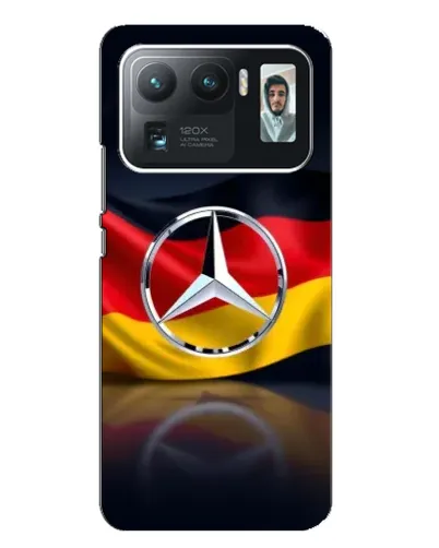 Чехол для Xiaomi Mi 11 Ultra с картинкой «Mercedes — флаг Германии» Чехол для Xiaomi Mi 11 Ultra с картинкой «Mercedes — флаг Германии»