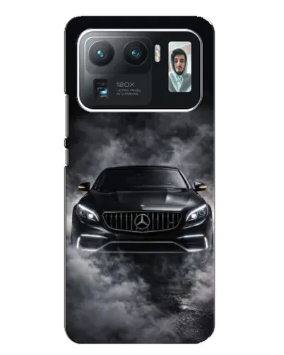 Чехол для Xiaomi Mi 11 Ultra с картинкой «Mercedes в дыму» Чехол для Xiaomi Mi 11 Ultra с картинкой «Mercedes в дыму»