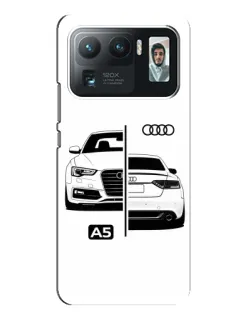 Чехол для Xiaomi Mi 11 Ultra с картинкой «Audi — контрастный дизайн» Чехол для Xiaomi Mi 11 Ultra с картинкой «Audi — контрастный дизайн»