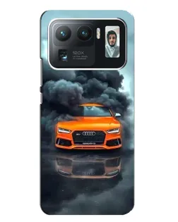 Чехол для Xiaomi Mi 11 Ultra с картинкой «Audi в облаках дыма» Чехол для Xiaomi Mi 11 Ultra с картинкой «Audi в облаках дыма»
