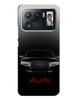 Чехол для Xiaomi Mi 11 Ultra с картинкой «Audi — градиентный контур» Чехол для Xiaomi Mi 11 Ultra с картинкой «Audi — градиентный контур»