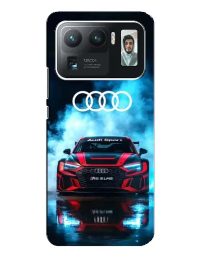 Чехол для Xiaomi Mi 11 Ultra с картинкой «Audi Sport — неон»