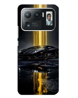 Чехол для Xiaomi Mi 11 Ultra с картинкой «Ночной Lamborghini драйв»