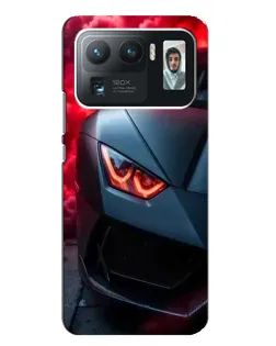 Чехол для Xiaomi Mi 11 Ultra с картинкой «Lamborghini красное сияние»