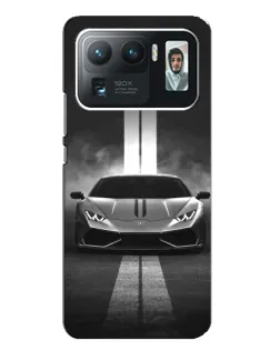 Чехол для Xiaomi Mi 11 Ultra с картинкой «Lamborghini симметрия дорог»