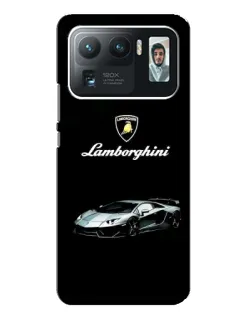 Чехол для Xiaomi Mi 11 Ultra с картинкой «Логотип Lamborghini классика»
