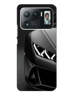 Чехол для Xiaomi Mi 11 Ultra с картинкой «Lamborghini фары детализация»