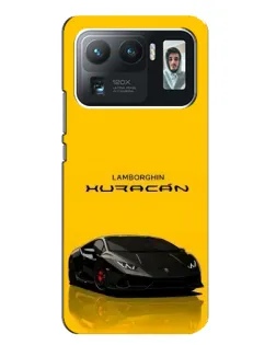 Чехол для Xiaomi Mi 11 Ultra с картинкой «Lamborghini Huracan черный»