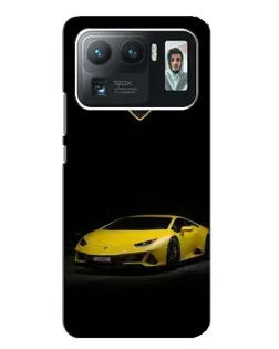 Чехол для Xiaomi Mi 11 Ultra с картинкой «Lamborghini желтый акцент»