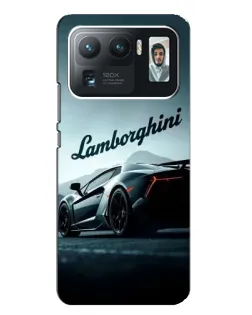 Чехол для Xiaomi Mi 11 Ultra с картинкой «Классическая надпись Lamborghini»