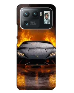 Чехол для Xiaomi Mi 11 Ultra с картинкой «Lamborghini в огне»