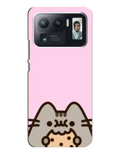 Чехол для Xiaomi Mi 11 Ultra с картинкой «Pusheen и печенье»