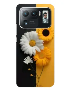 Чехол для Xiaomi Mi 11 Ultra с картинкой «Подсолнух и ромашка»