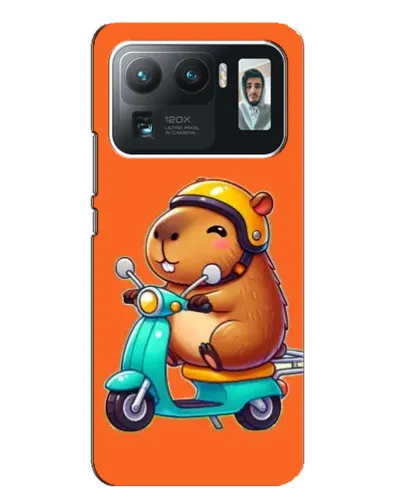 Чехол для Xiaomi Mi 11 Ultra с картинкой «Капибара на скутере» Чехол для Xiaomi Mi 11 Ultra с картинкой «Капибара на скутере»