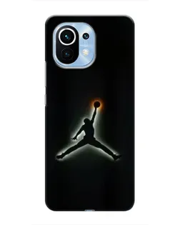 Чехол для Xiaomi Mi 11 с картинкой «Jordan Gradient Logo»