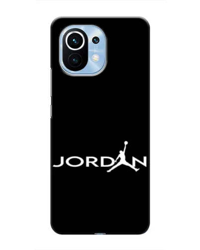 Чехол для Xiaomi Mi 11 с картинкой «Jordan White Logo»