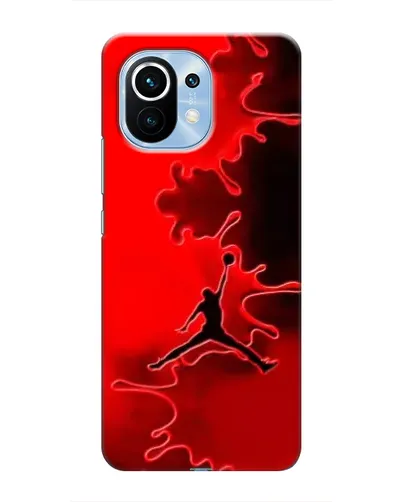 Чехол для Xiaomi Mi 11 с картинкой «Jordan Red Smoke»