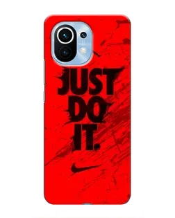 Чехол для Xiaomi Mi 11 с картинкой «Nike Just Do It»