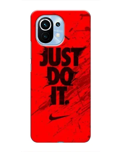 Чехол для Xiaomi Mi 11 с картинкой «Nike Just Do It»