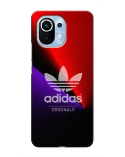 Чехол для Xiaomi Mi 11 с картинкой «Adidas Red Neon»