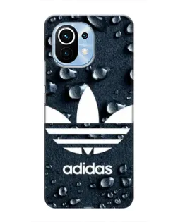 Чехол для Xiaomi Mi 11 с картинкой «Adidas Trefoil Blue»