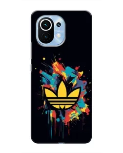 Чехол для Xiaomi Mi 11 с картинкой «Adidas Splash»