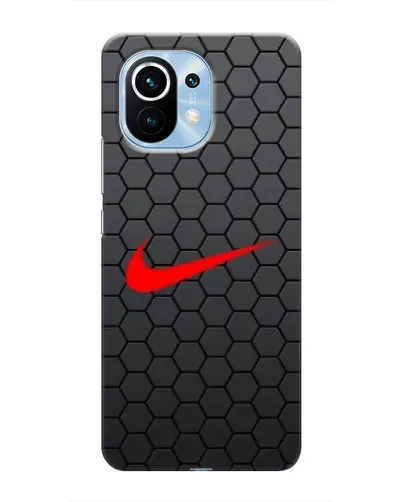 Чехол для Xiaomi Mi 11 с картинкой «Nike — карбоновая сетка» Чехол для Xiaomi Mi 11 с картинкой «Nike — карбоновая сетка»